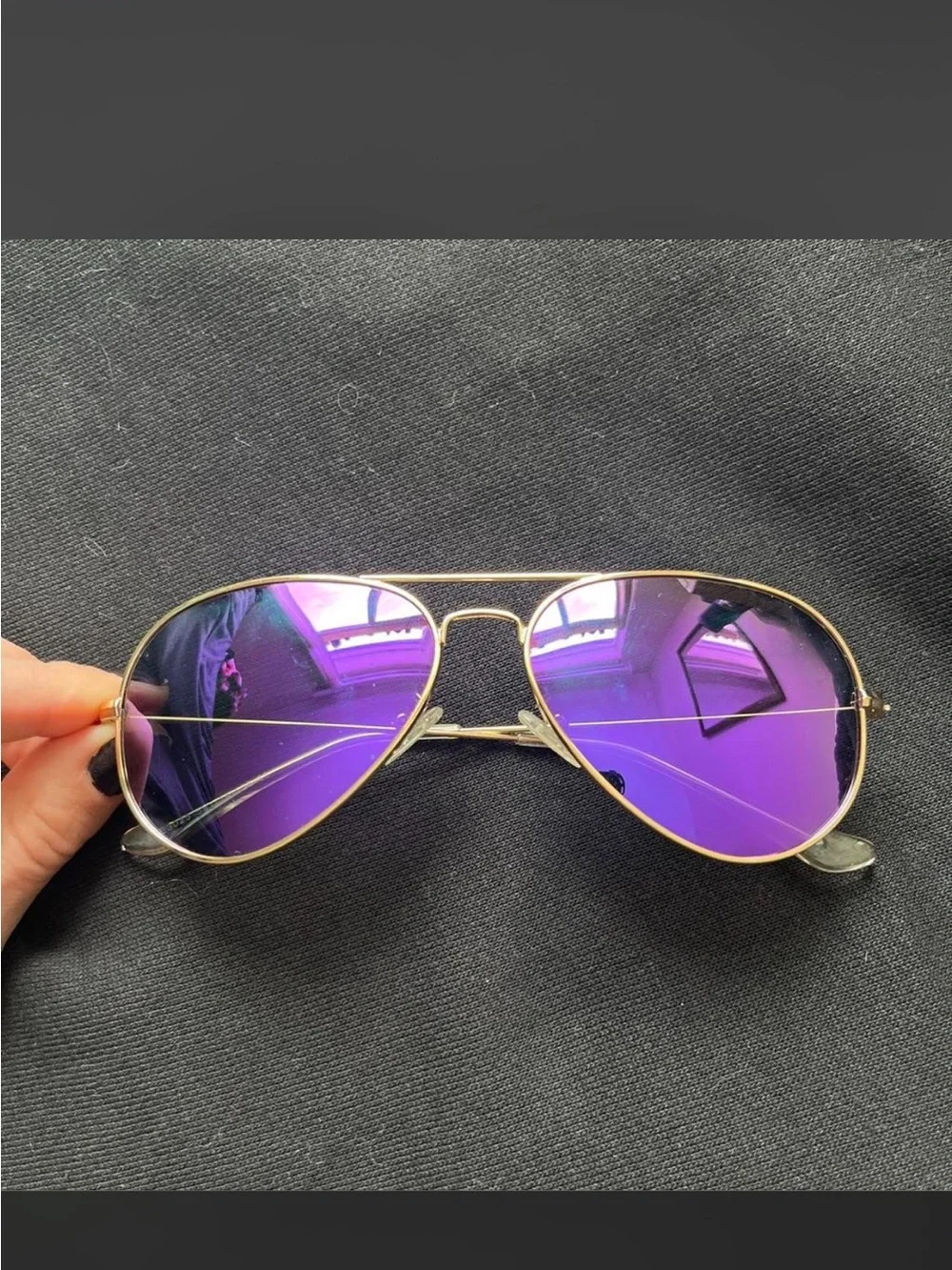 unknown stylish aviator